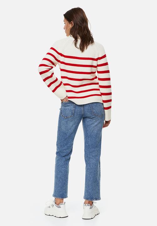 H&M - Slim regular ankle jeans - denim blue