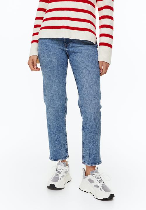 H&M - Slim regular ankle jeans - denim blue