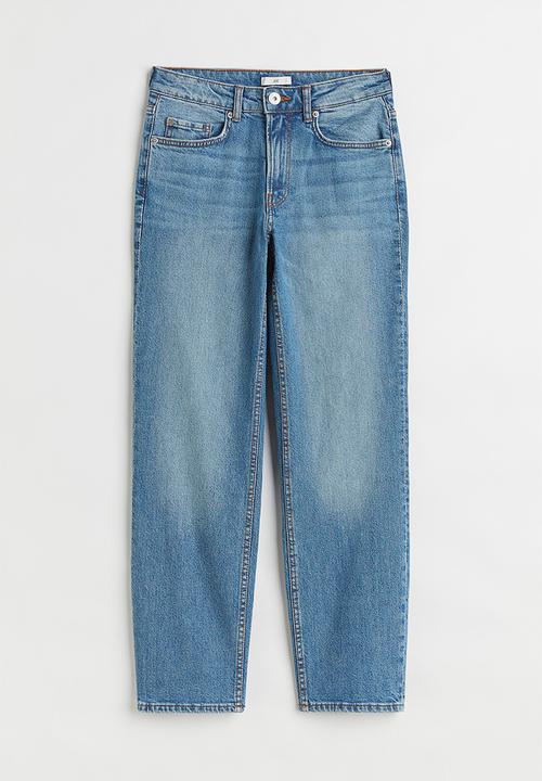 H&M - Slim regular ankle jeans - denim blue