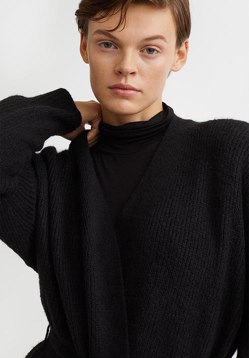 H&M - Knitted cardigan - black