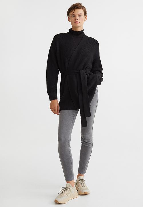 H&M - Knitted cardigan - black