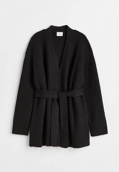 H&M - Knitted cardigan - black