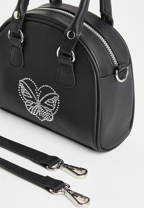 H&M - Handbag -  black/butterfly