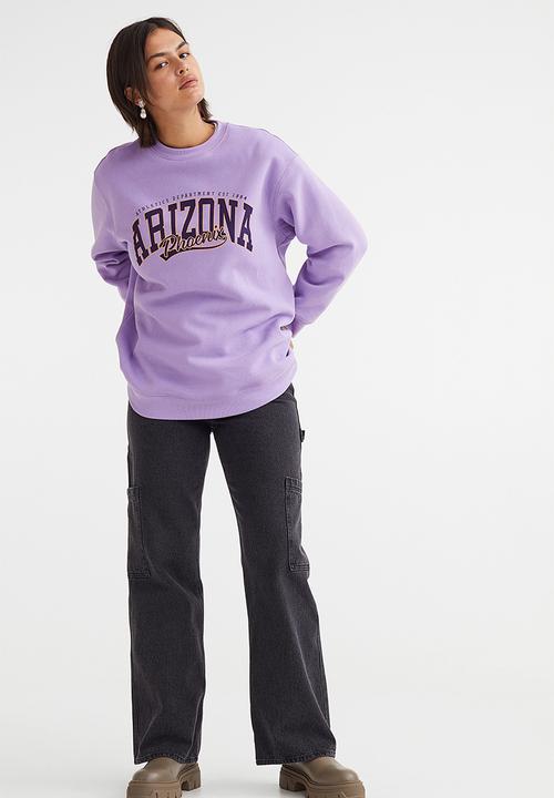 H&M - Oversized sweatshirt - light purple/arizona