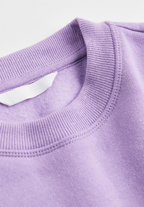 H&M - Oversized sweatshirt - light purple/arizona
