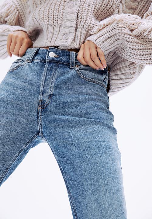 H&M - Flare high jeans - light denim blue