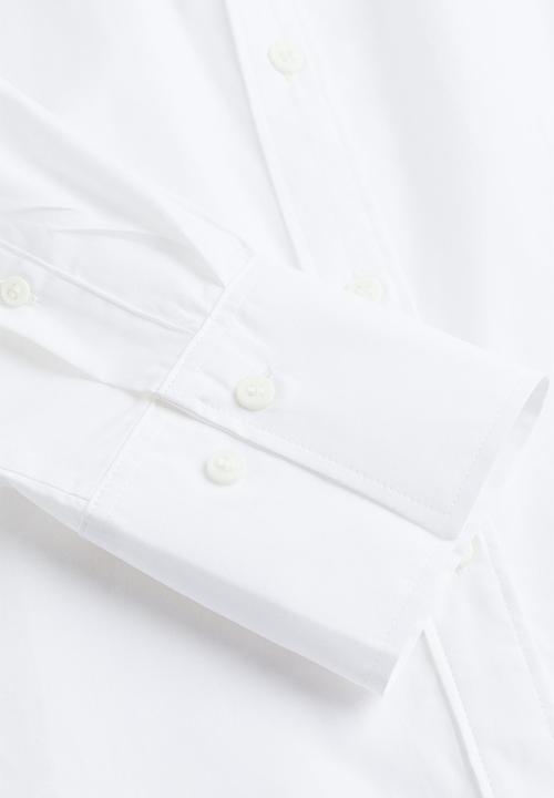 H&M - Cotton shirt - white