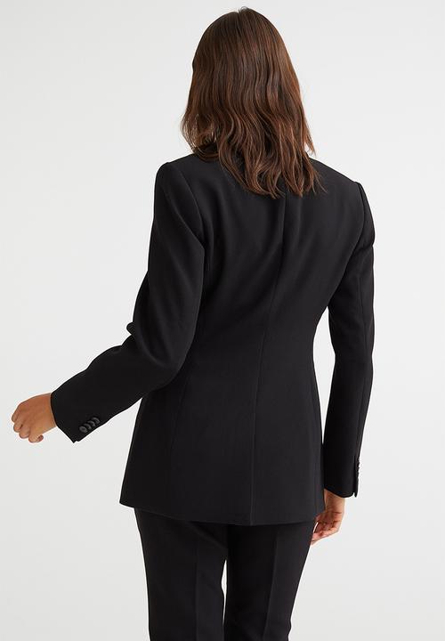 H&M - Fitted blazer - black