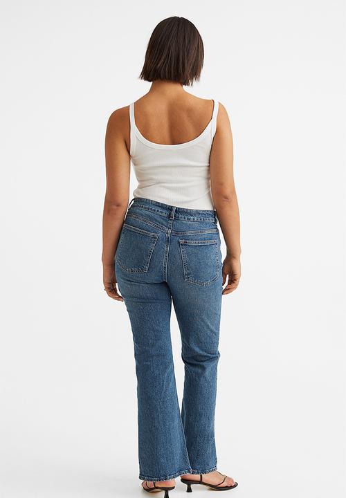 H&M - Flare high jeans - denim blue