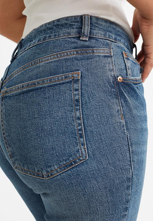 H&M - Flare high jeans - denim blue