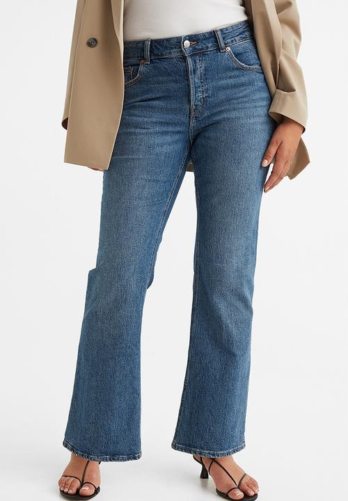 H&M - Flare high jeans - denim blue