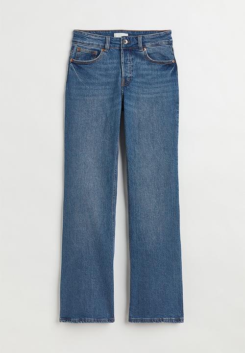 H&M - Flare high jeans - denim blue