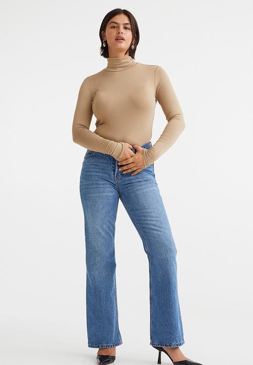 H&M - Polo-neck top - beige