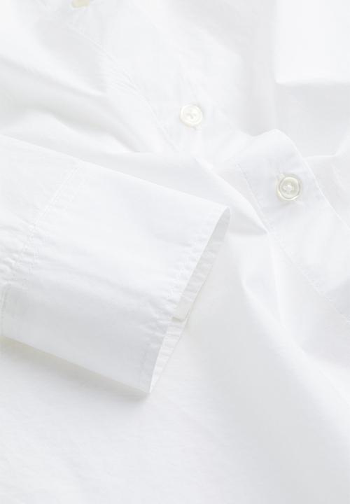 H&M - Cotton shirt - white 