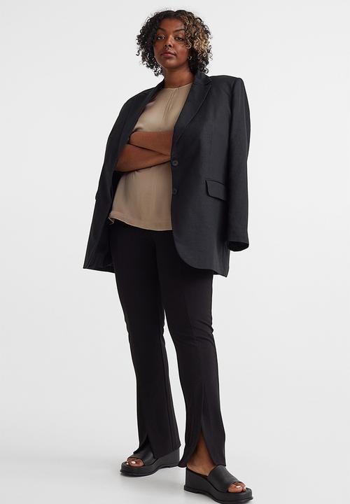 H&M - Satin blouse - beige