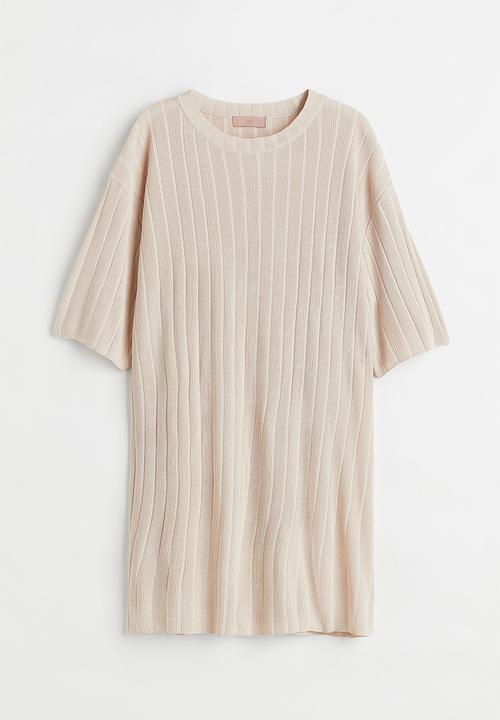 H&M - Ribbed jumper - light beige
