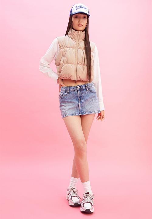 H&M - Puffer gilet - beige