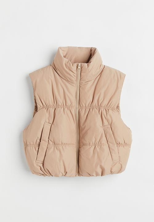 H&M - Puffer gilet - beige