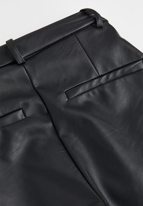 H&M - Wide trousers - black