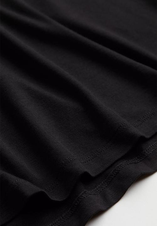H&M - Polo-neck top - black