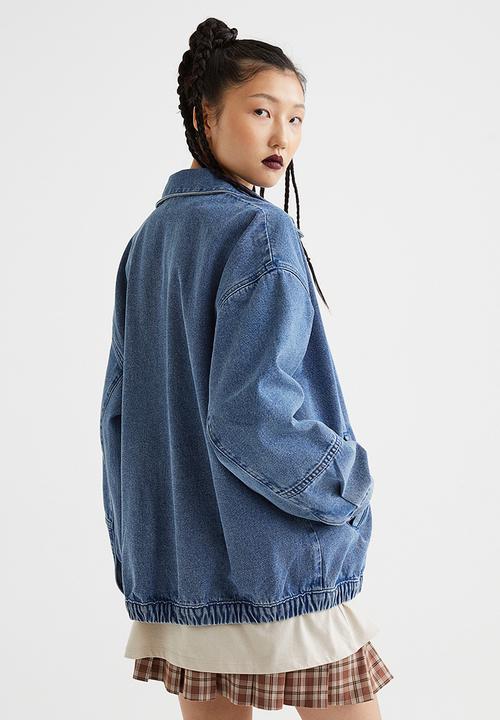 H&M - Boxy jacket - denim blue