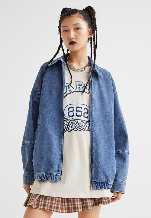 H&M - Boxy jacket - denim blue