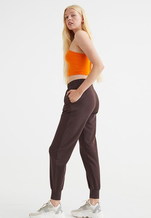 H&M - Joggers - dark brown