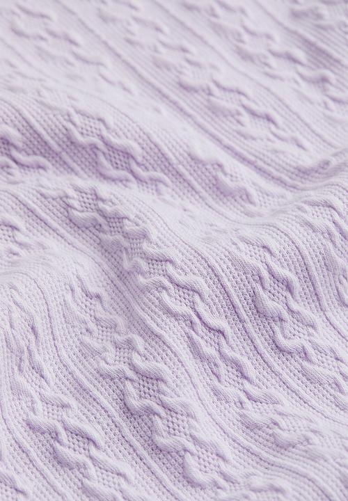 H&M - Collared bodycon dress - light purple