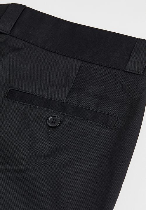 H&M - Crease-leg chinos - black