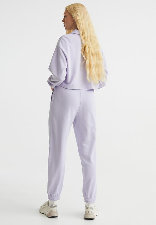 H&M - Oversized joggers - light purple