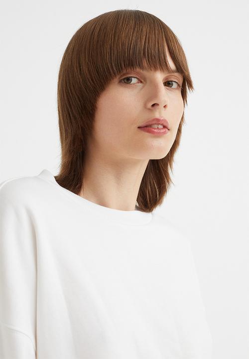 H&M - Sweatshirt - white