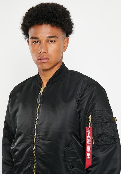 Alpha Industries - Ma 1 classic flight jacket - black