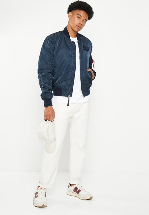 Alpha Industries - Ma 1 vf authentic o / d - rep blue