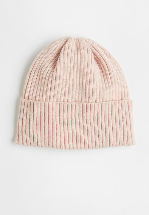 H&M - Knitted hat - light pink