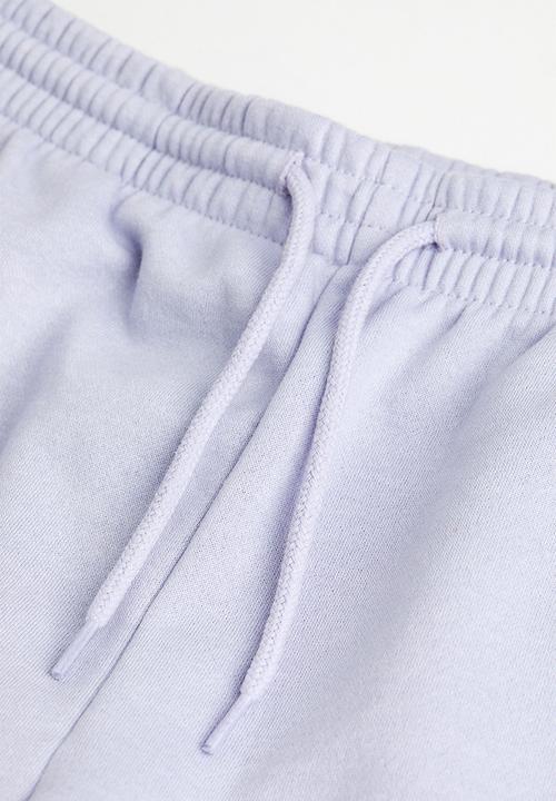 H&M - High-waisted joggers - light purple