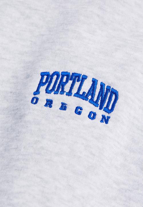 H&M - Hoodie - light grey marl/portland