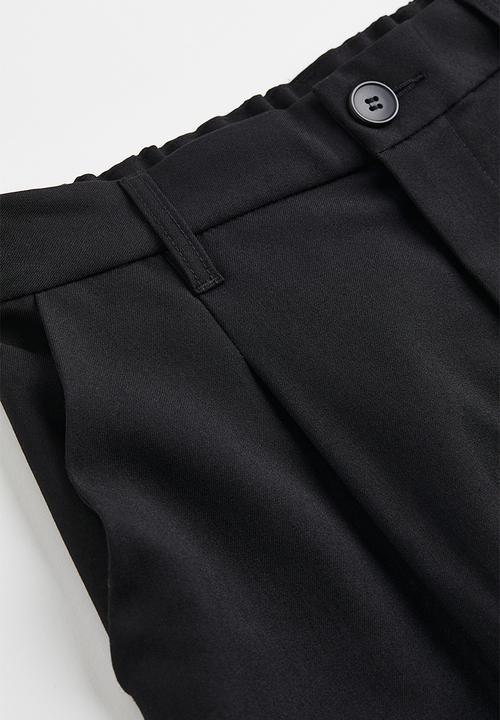 H&M - Wide trousers - black