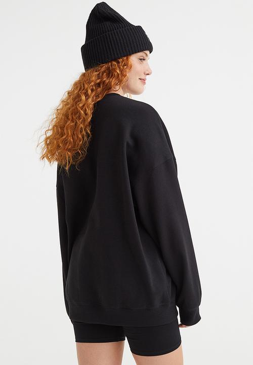 H&M - Oversized sweatshirt - black
