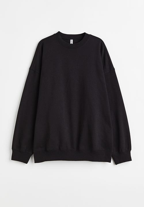 H&M - Oversized sweatshirt - black