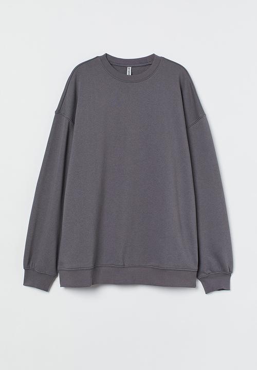 H&M - Oversized sweatshirt - dark grey
