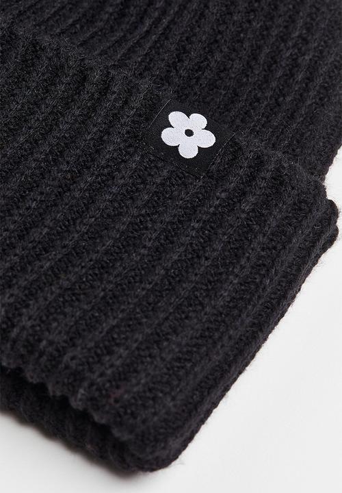 H&M - Knitted hat - black 