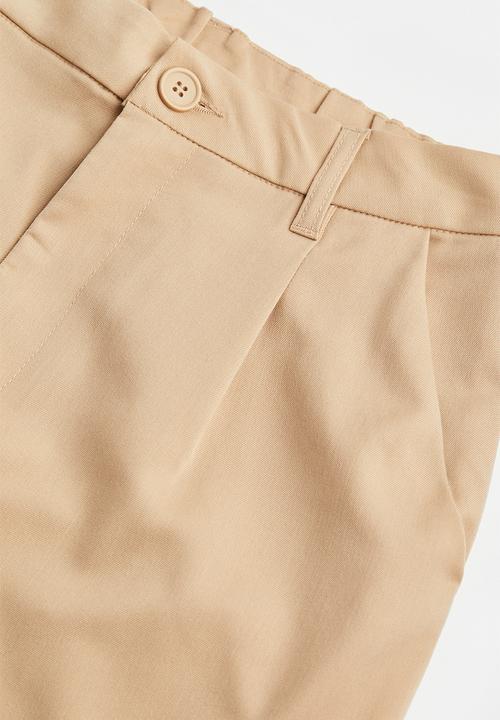 H&M - Wide trousers - beige