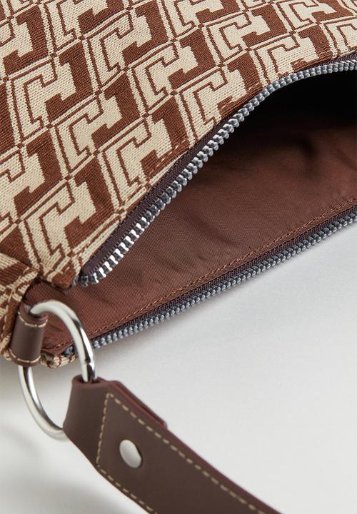 H&M - Small shoulder bag - brown/patterned