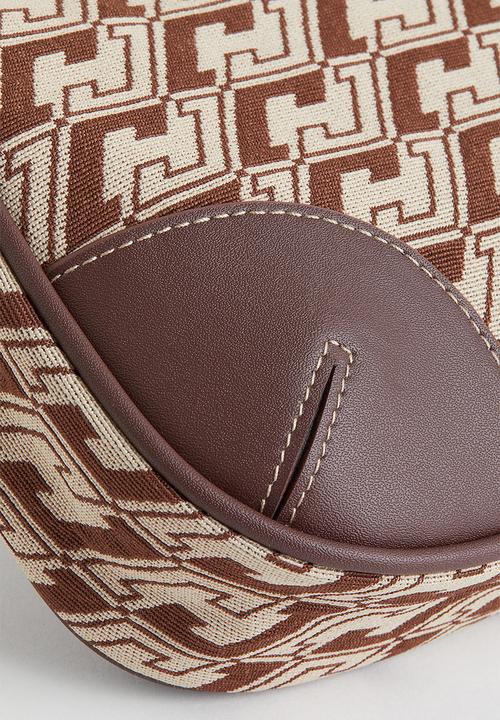 H&M - Small shoulder bag - brown/patterned