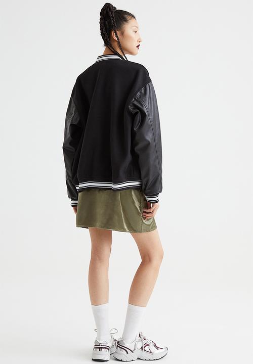 H&M - Baseball jacket - black