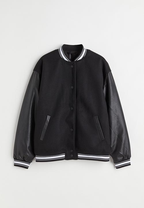 H&M - Baseball jacket - black