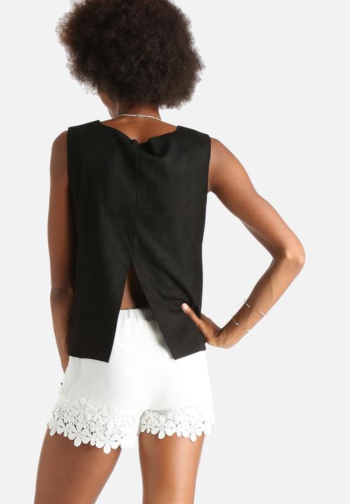 Vero Moda - Sonny Suede Top