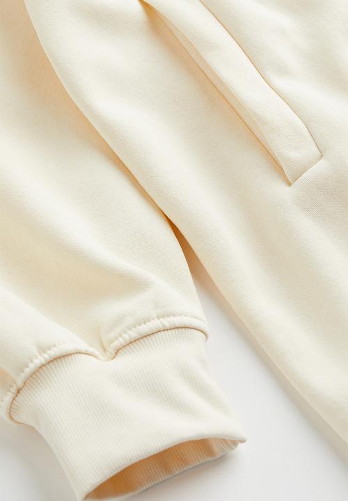 H&M - Hooded sweatshirt dress - cream/playoffs