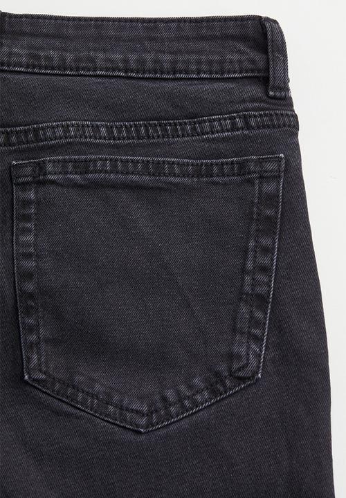 H&M - Flare low jeans - dark grey