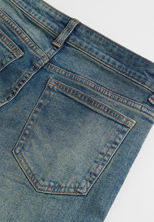 H&M - Flare low jeans - denim blue